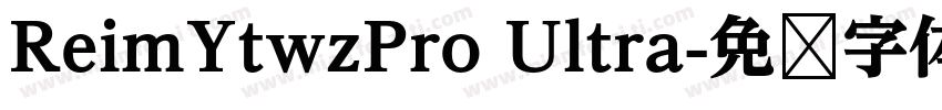 ReimYtwzPro Ultra字体转换